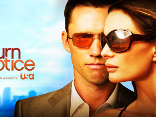 Das Burn Notice Wallpaper 320x240