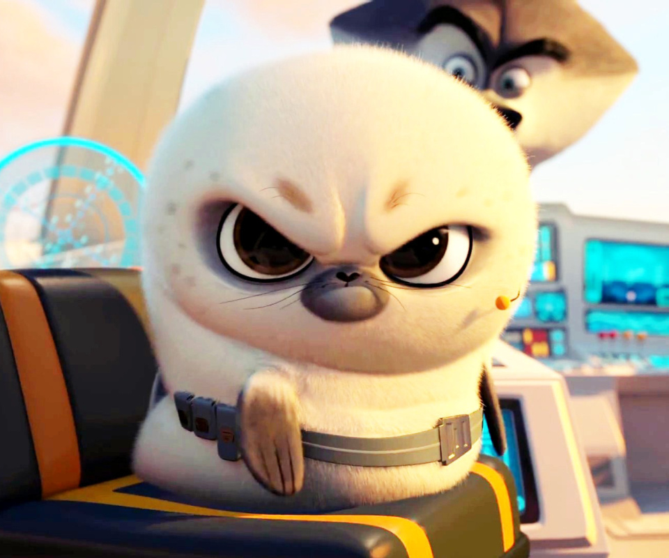 Penguins Of Madagascar Angry Seal screenshot #1 960x800