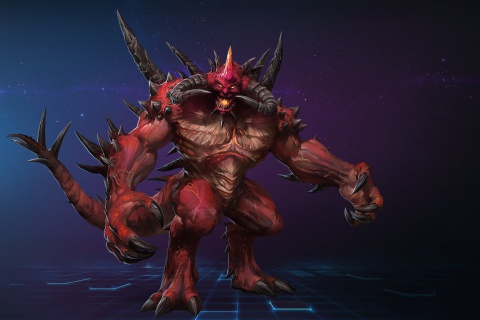 Sfondi Heroes of the Storm Battle Video Game 480x320