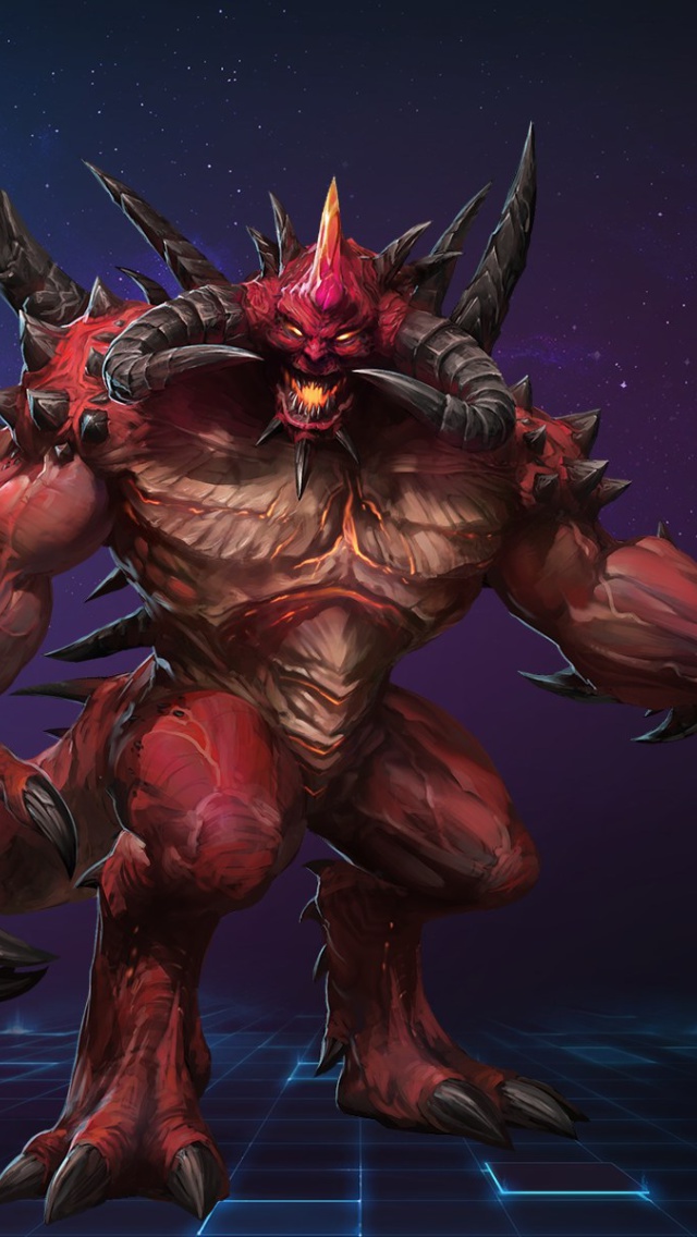 Sfondi Heroes of the Storm Battle Video Game 640x1136