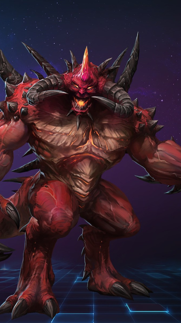 Heroes of the Storm Battle Video Game wallpaper 750x1334