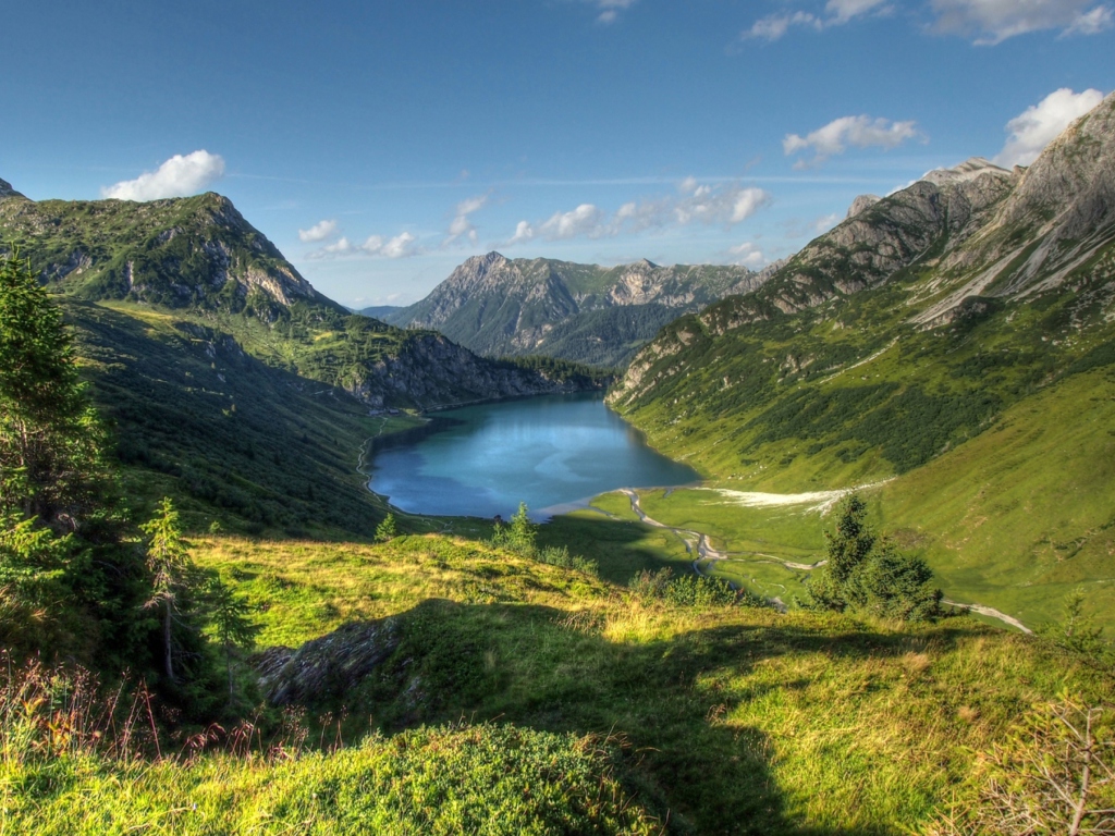 Fondo de pantalla Lake In Austria 1024x768