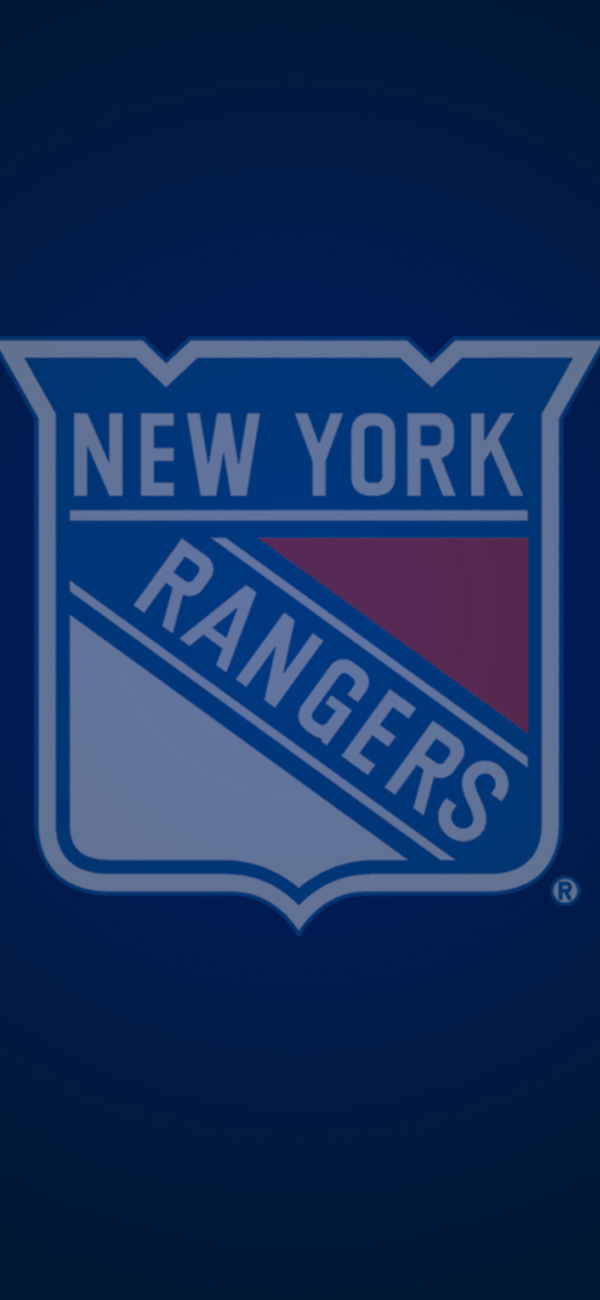 New York Rangers wallpaper 1170x2532