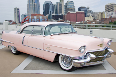 Das 1956 Cadillac Series 62 – Classic Car Wallpaper 480x320