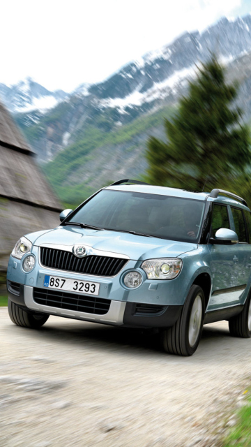 Das Skoda Yeti Wallpaper 360x640