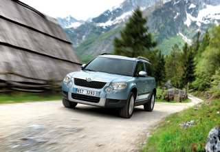 Skoda Yeti Background for Android, iPhone and iPad