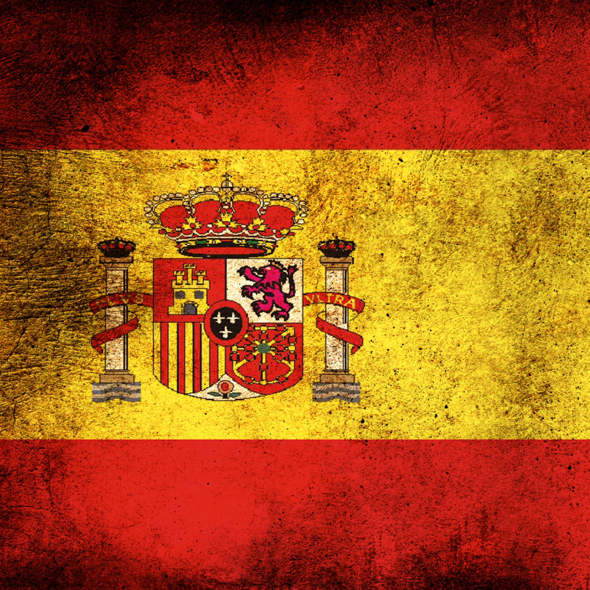 Das Bandera de España - Flag of Spain Wallpaper 2048x2048