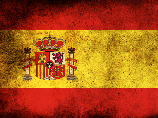 Das Bandera de España - Flag of Spain Wallpaper 640x480