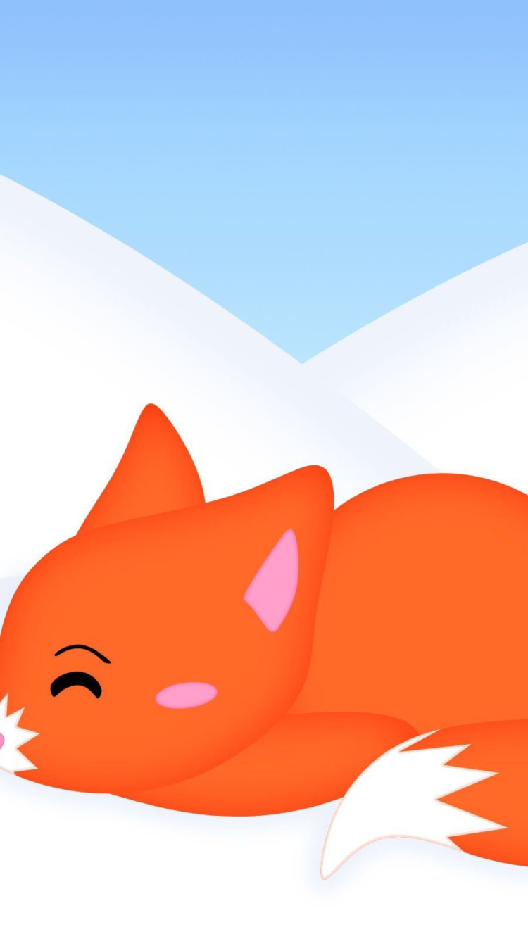 Firefox Logo wallpaper 750x1334