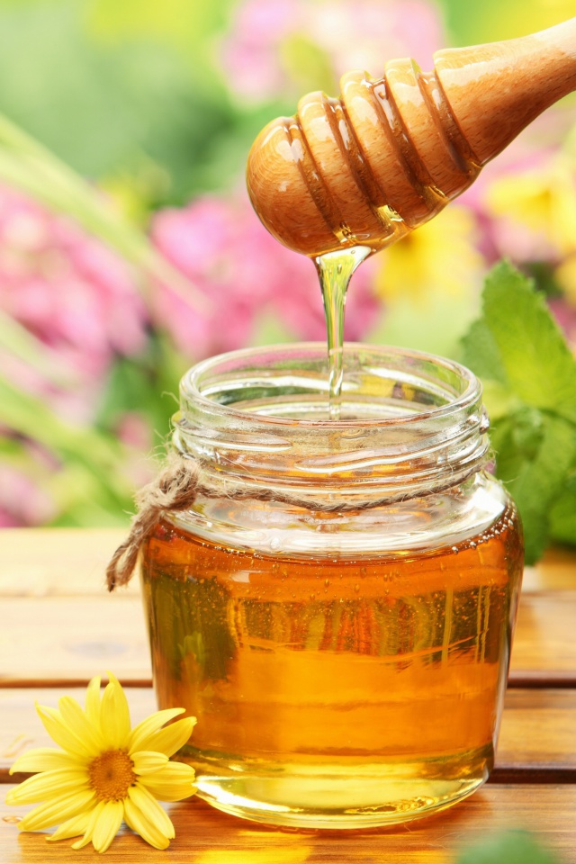 Das Honey Jar Wallpaper 640x960