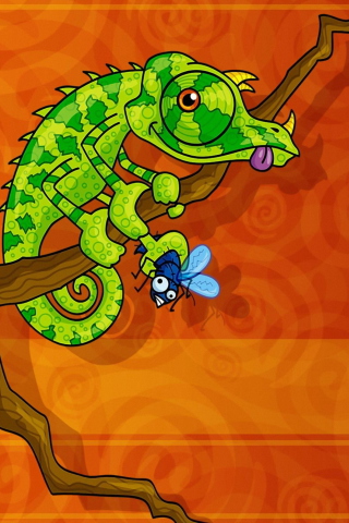 Abstract Iguana screenshot #1 320x480