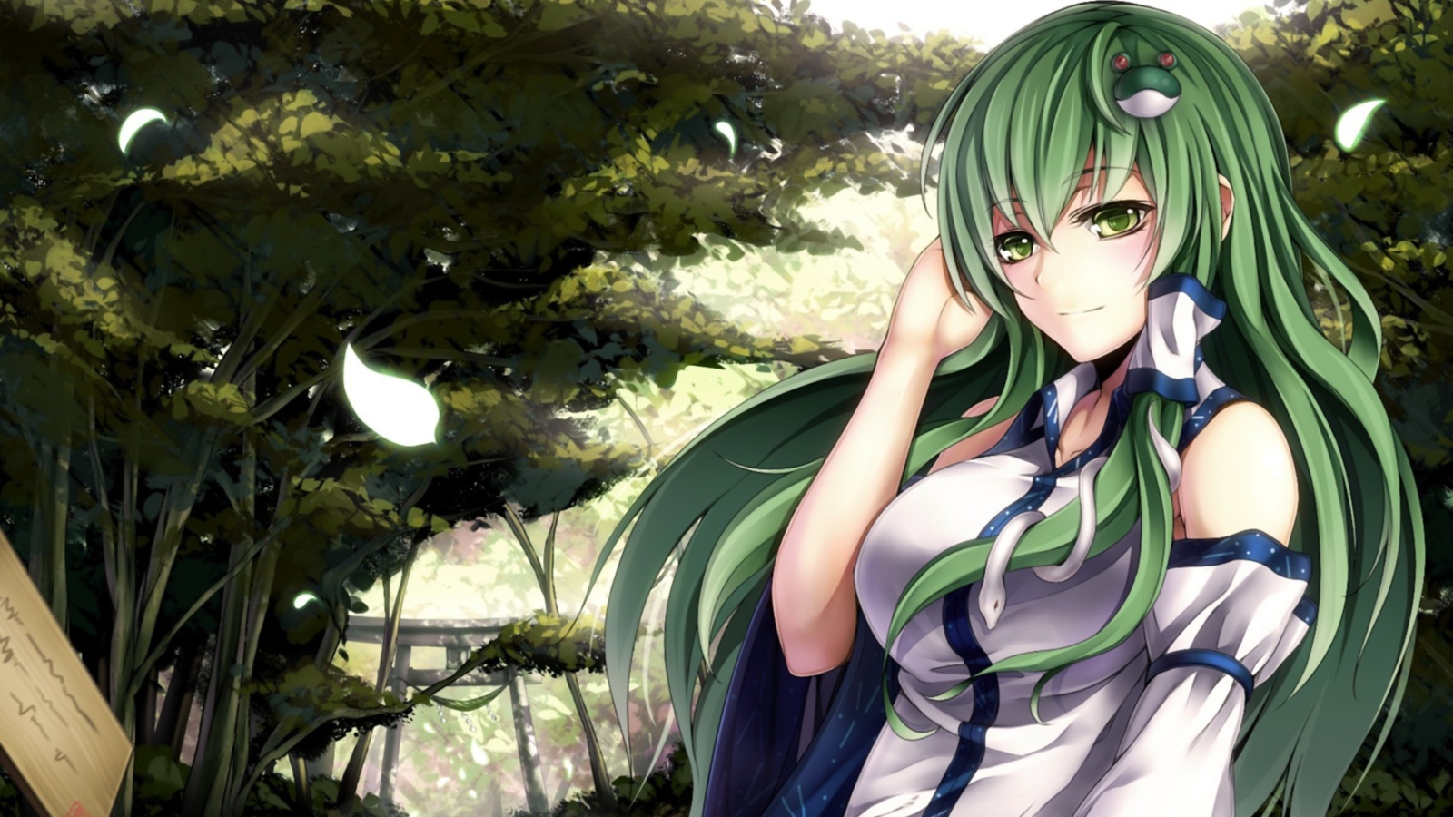 Kochiya Sanae screenshot #1 1600x900