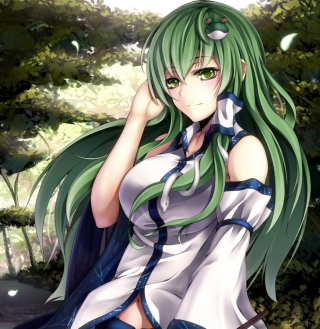 Kostenloses Kochiya Sanae Wallpaper für 128x128