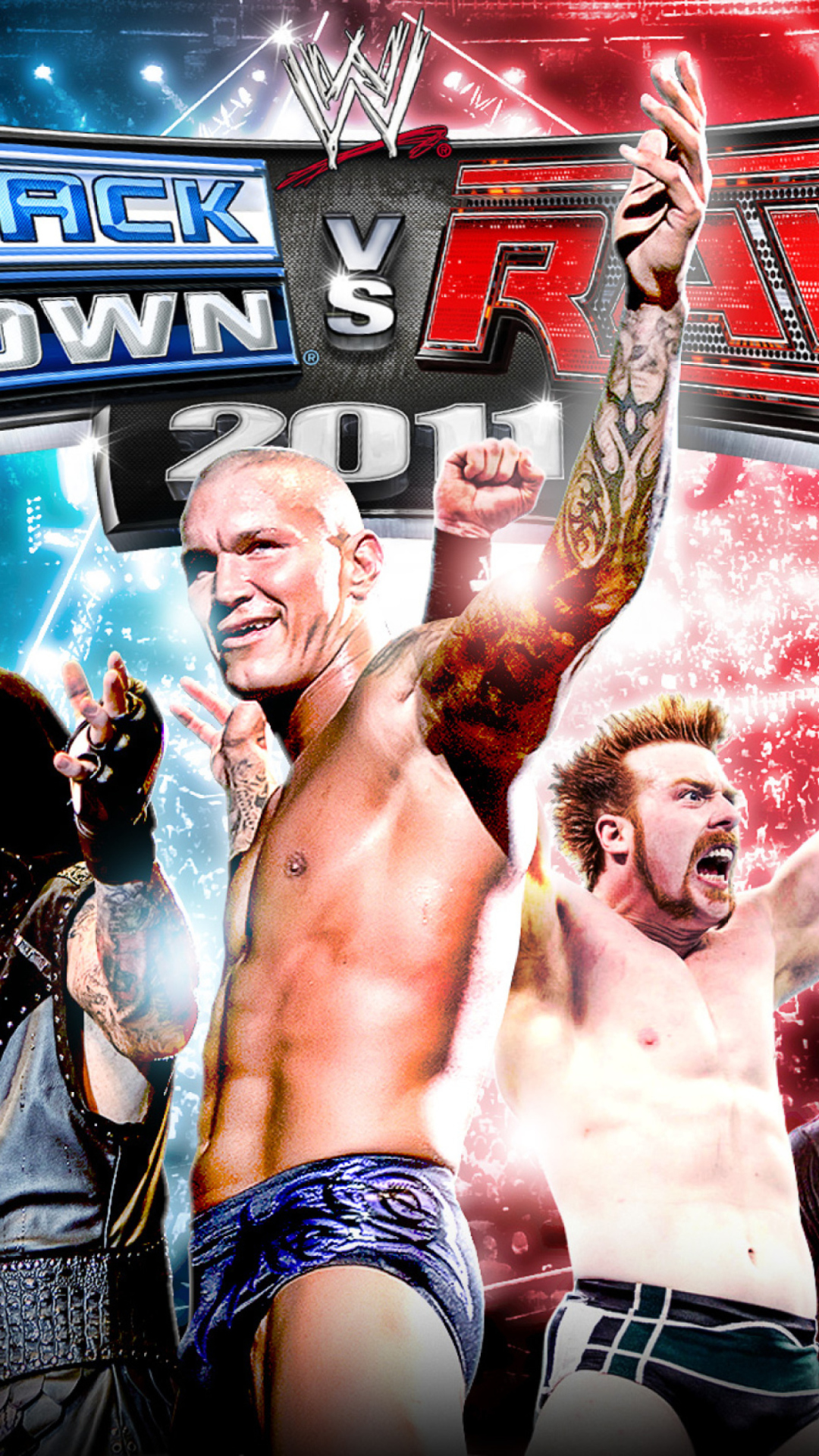 Sfondi Smackdown Vs Raw - Royal Rumble 1080x1920