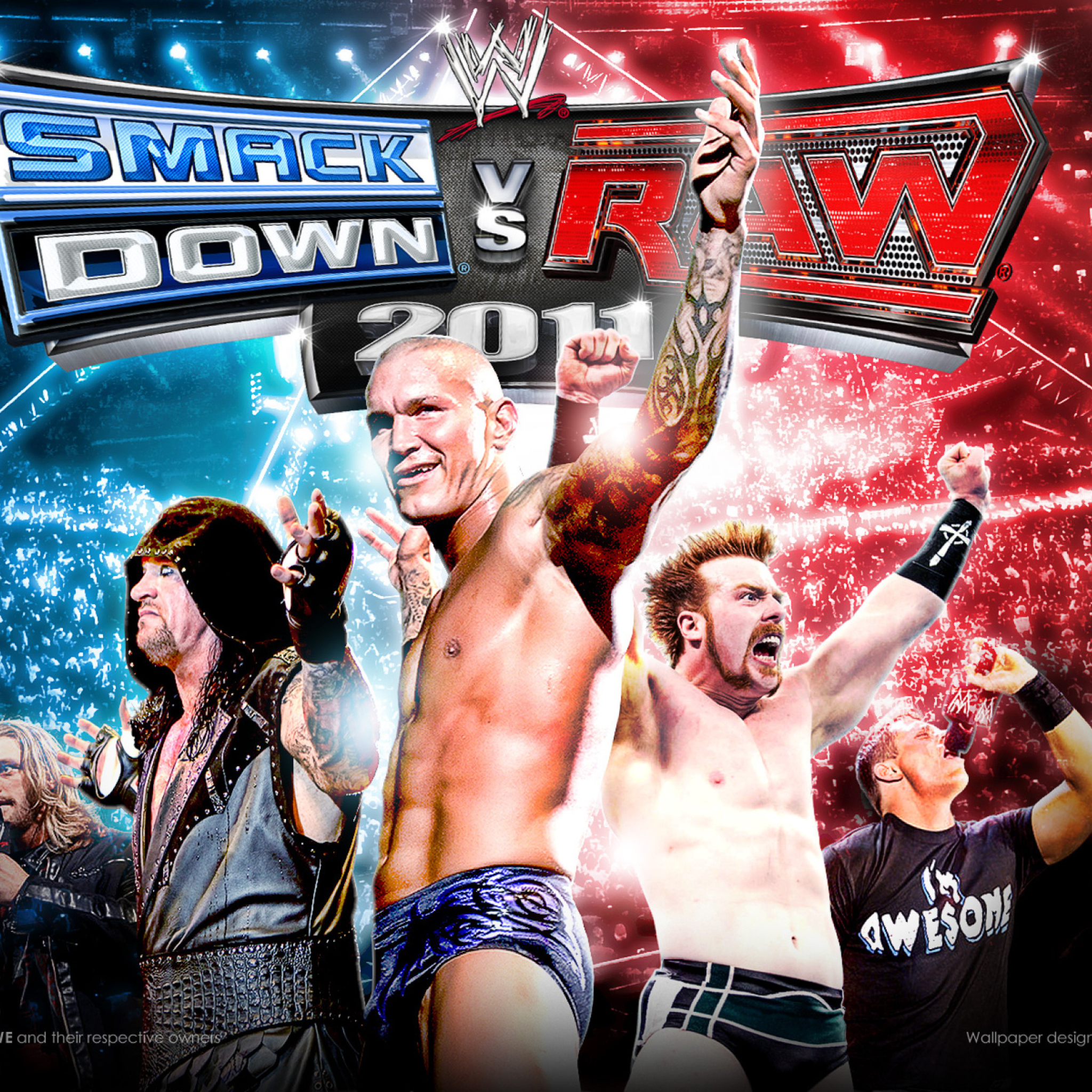 Fondo de pantalla Smackdown Vs Raw - Royal Rumble 2048x2048