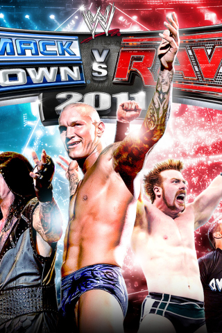 Das Smackdown Vs Raw - Royal Rumble Wallpaper 320x480