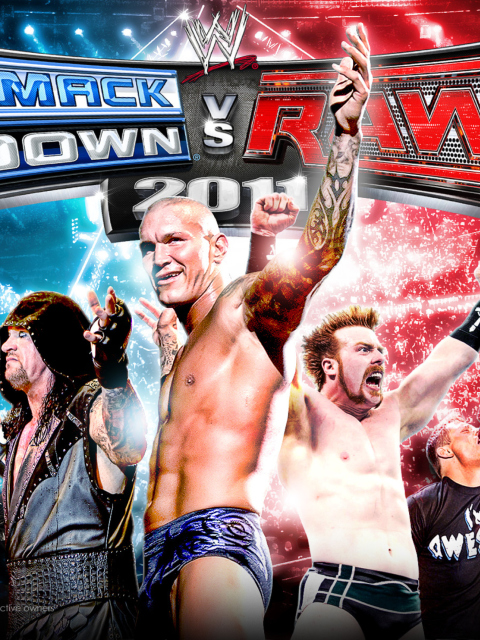 Sfondi Smackdown Vs Raw - Royal Rumble 480x640
