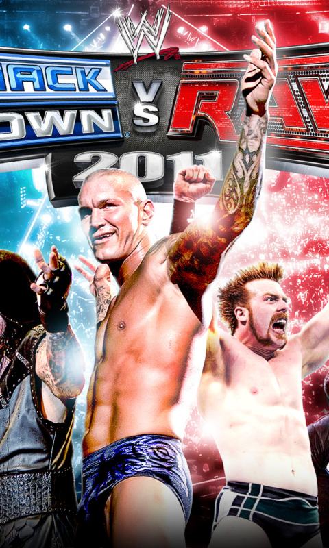 Fondo de pantalla Smackdown Vs Raw - Royal Rumble 480x800
