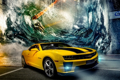 Bumblebee wallpaper 480x320