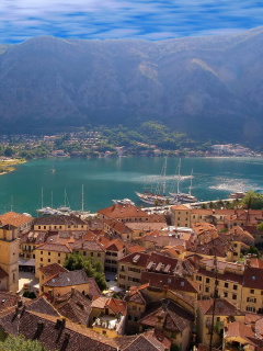 Fondo de pantalla Kotor Scenic, Montenegro 240x320