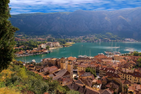 Kotor Scenic, Montenegro wallpaper 480x320