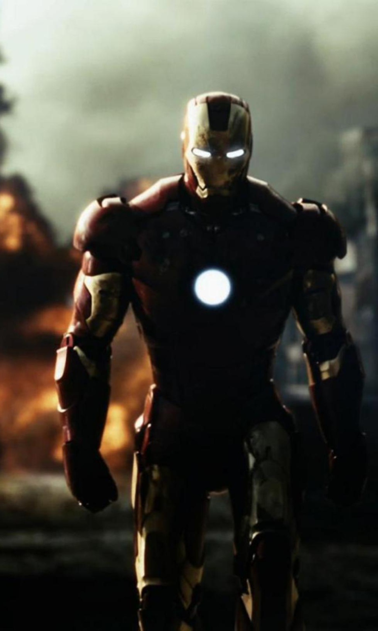 Fondo de pantalla Iron Man 768x1280