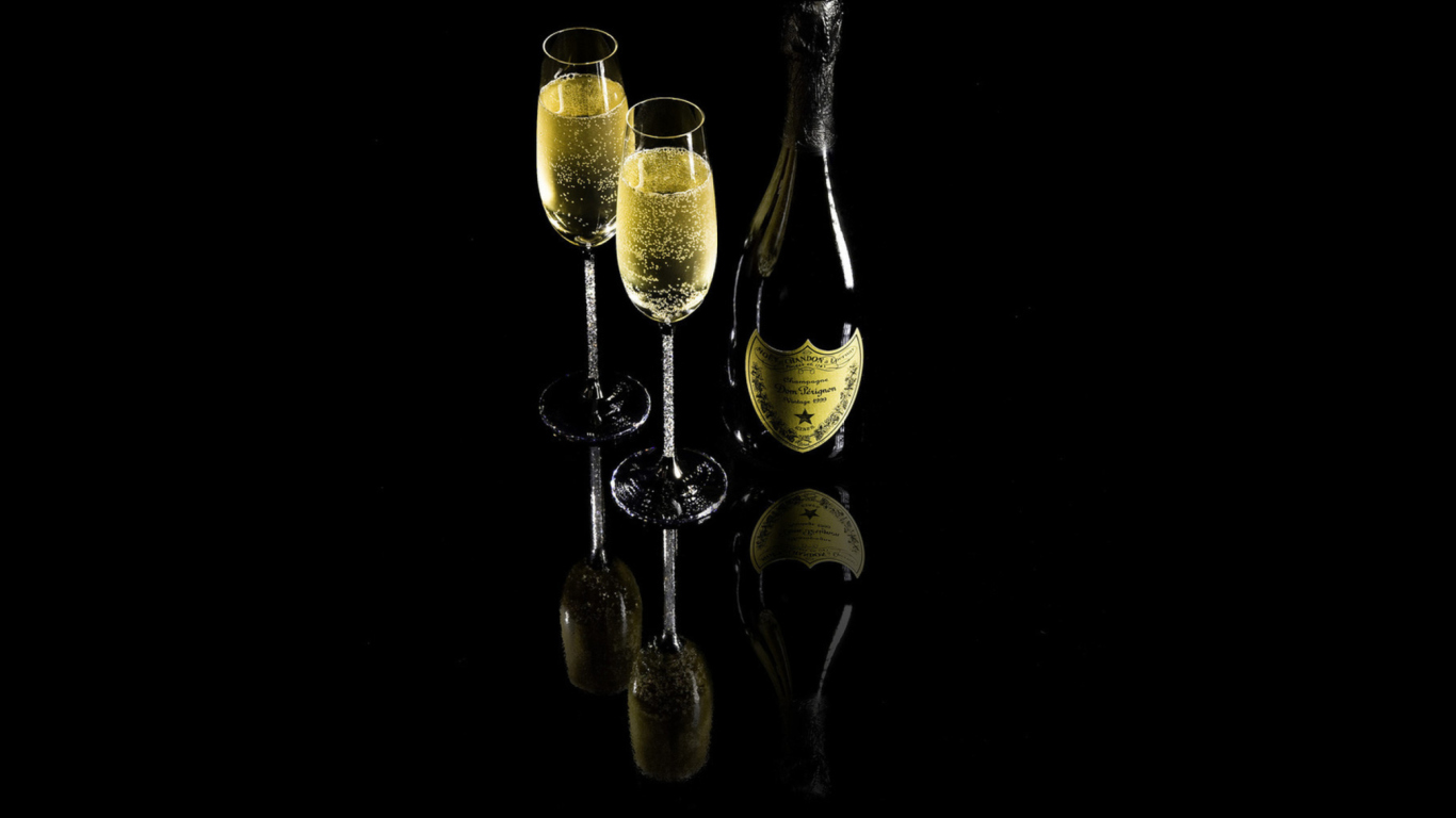 Screenshot №1 pro téma Dom Perignon Champagne 1366x768