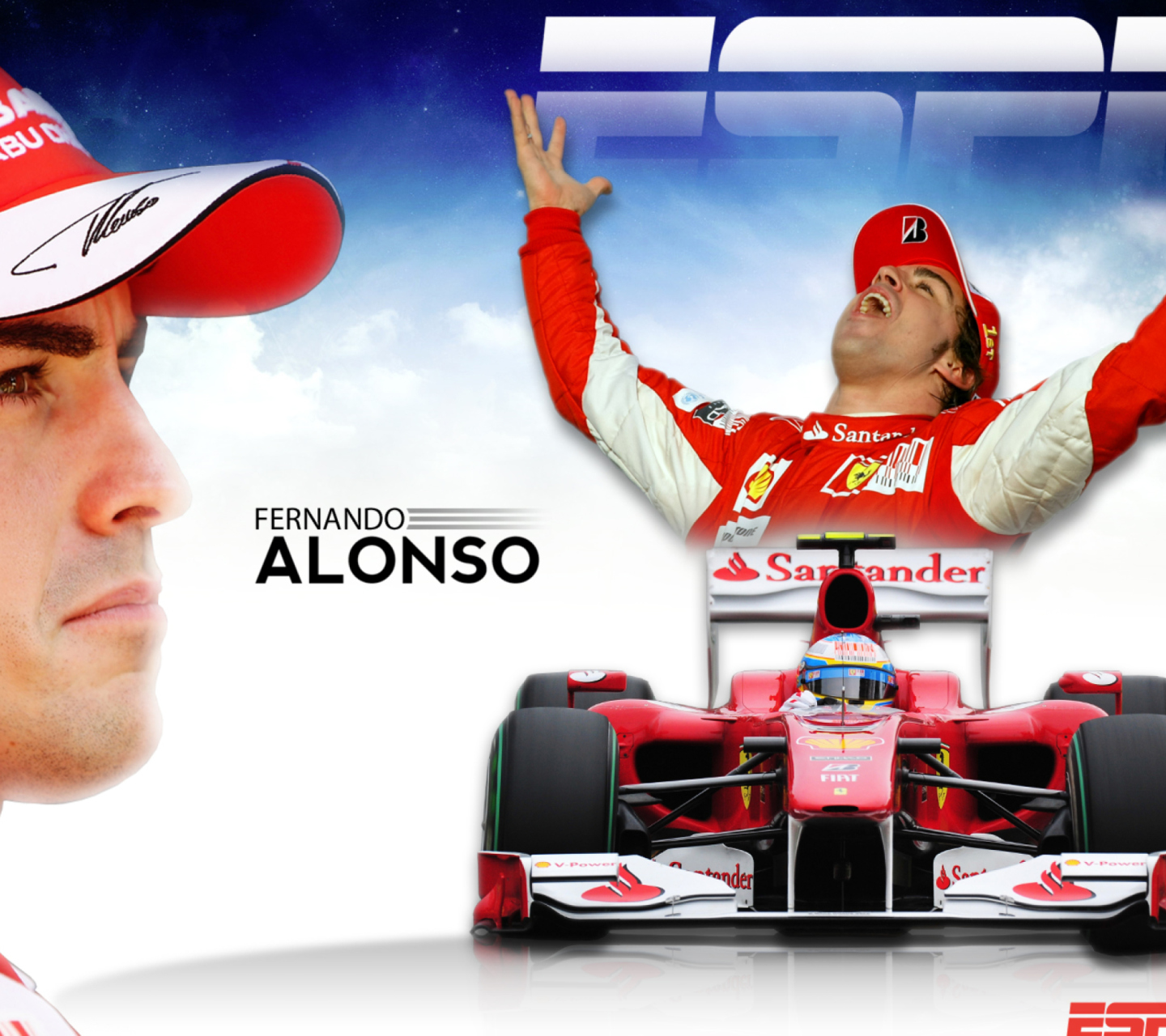 Обои Fernando Alonso 1440x1280