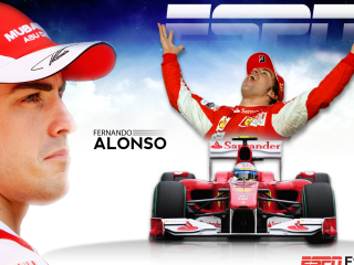 Обои Fernando Alonso 320x240
