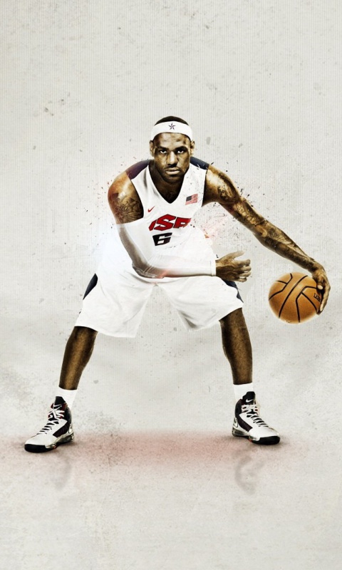 Fondo de pantalla Nike USA Basketball 480x800