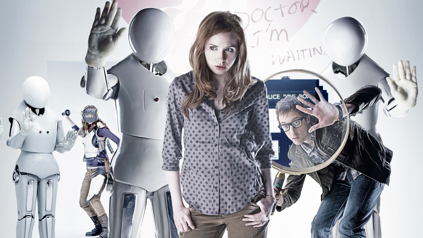 Doctor who, Karen Gillan wallpaper 1600x900