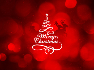 Das HD Merry Christmas Wallpaper 320x240