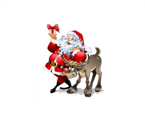 Santa Claus wallpaper 480x400