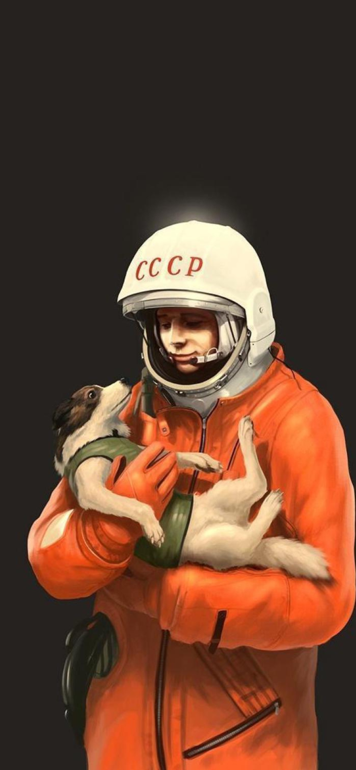Das Yuri Gagarin Wallpaper 1170x2532