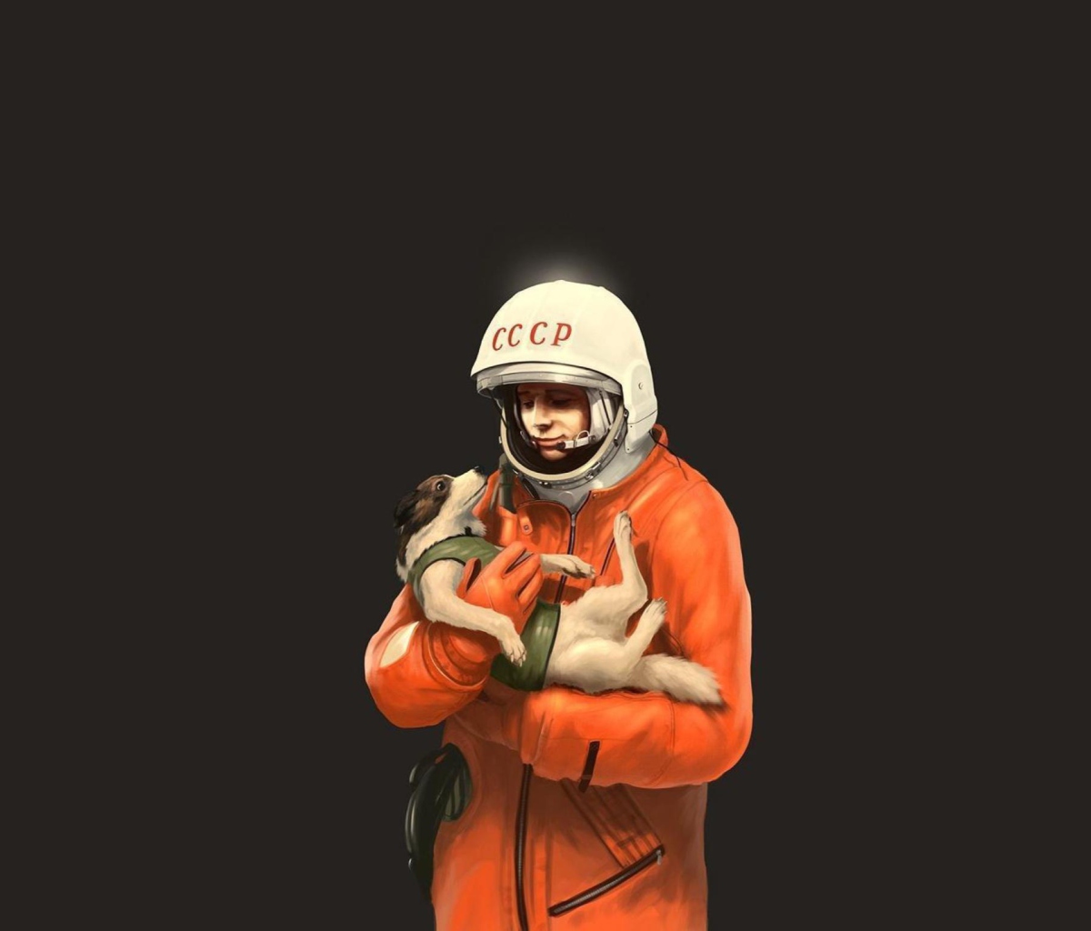 Yuri Gagarin wallpaper 1200x1024