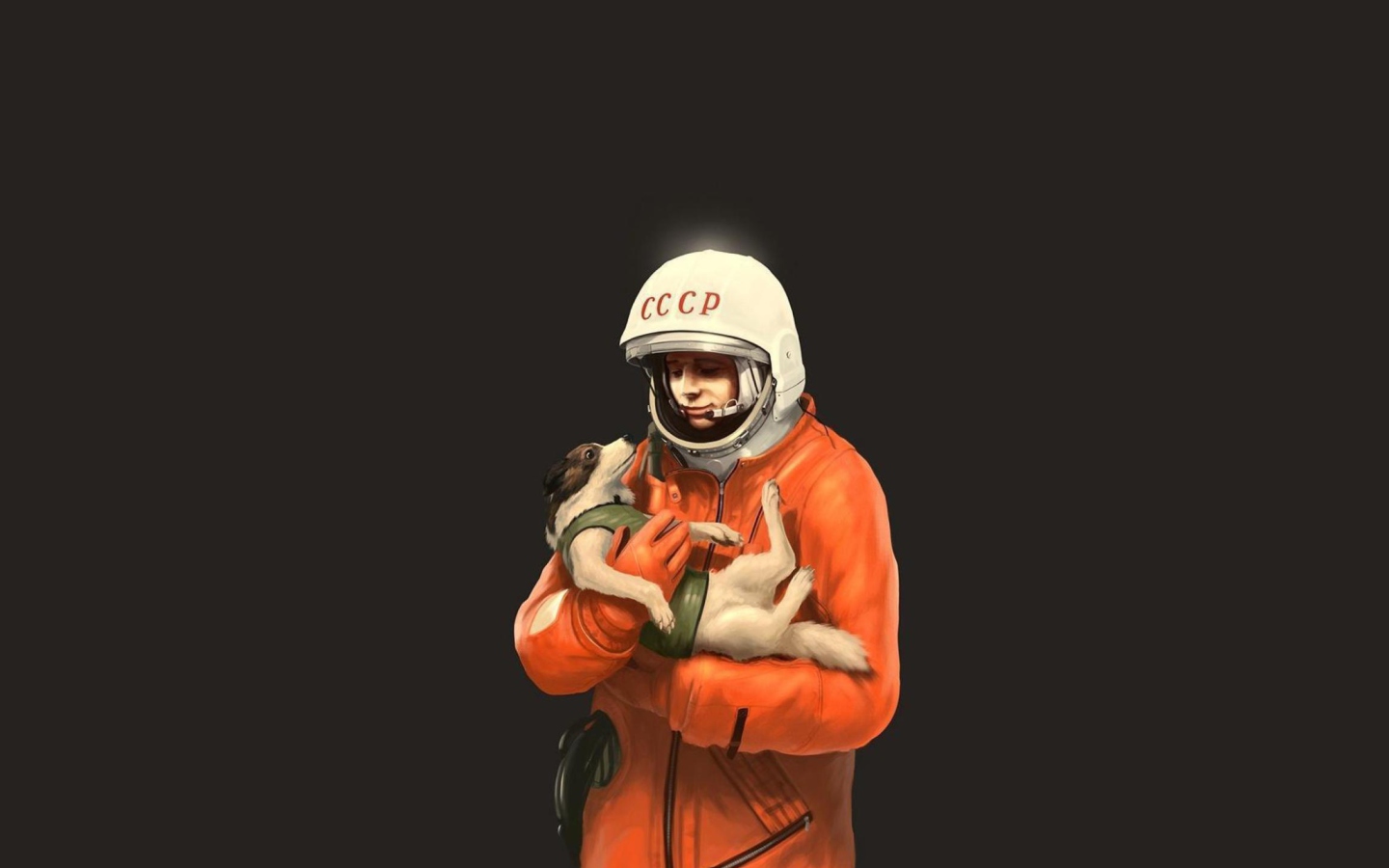 Screenshot №1 pro téma Yuri Gagarin 1440x900