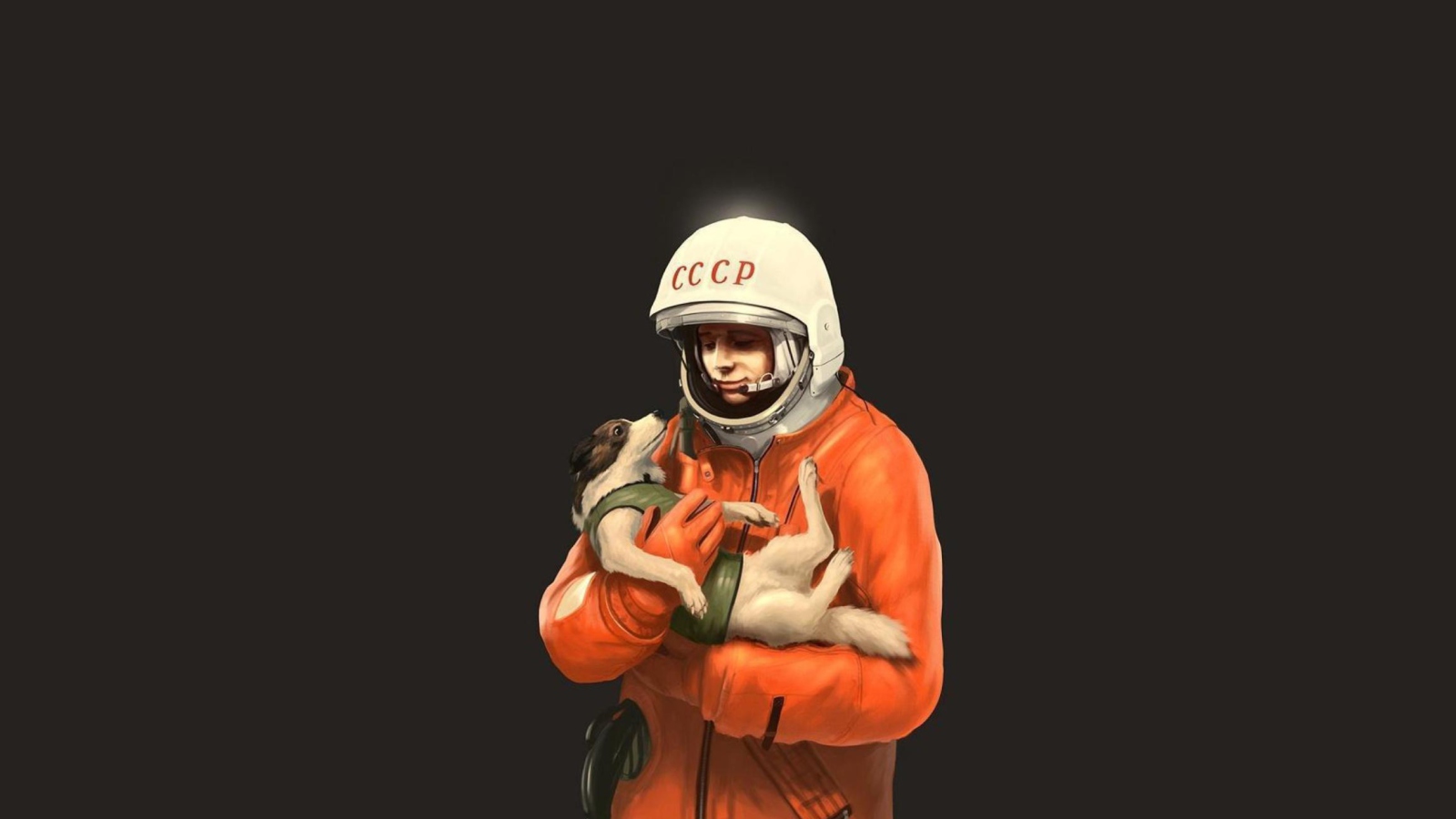 Yuri Gagarin wallpaper 1600x900