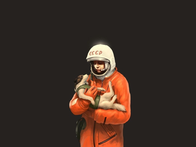 Yuri Gagarin wallpaper 640x480