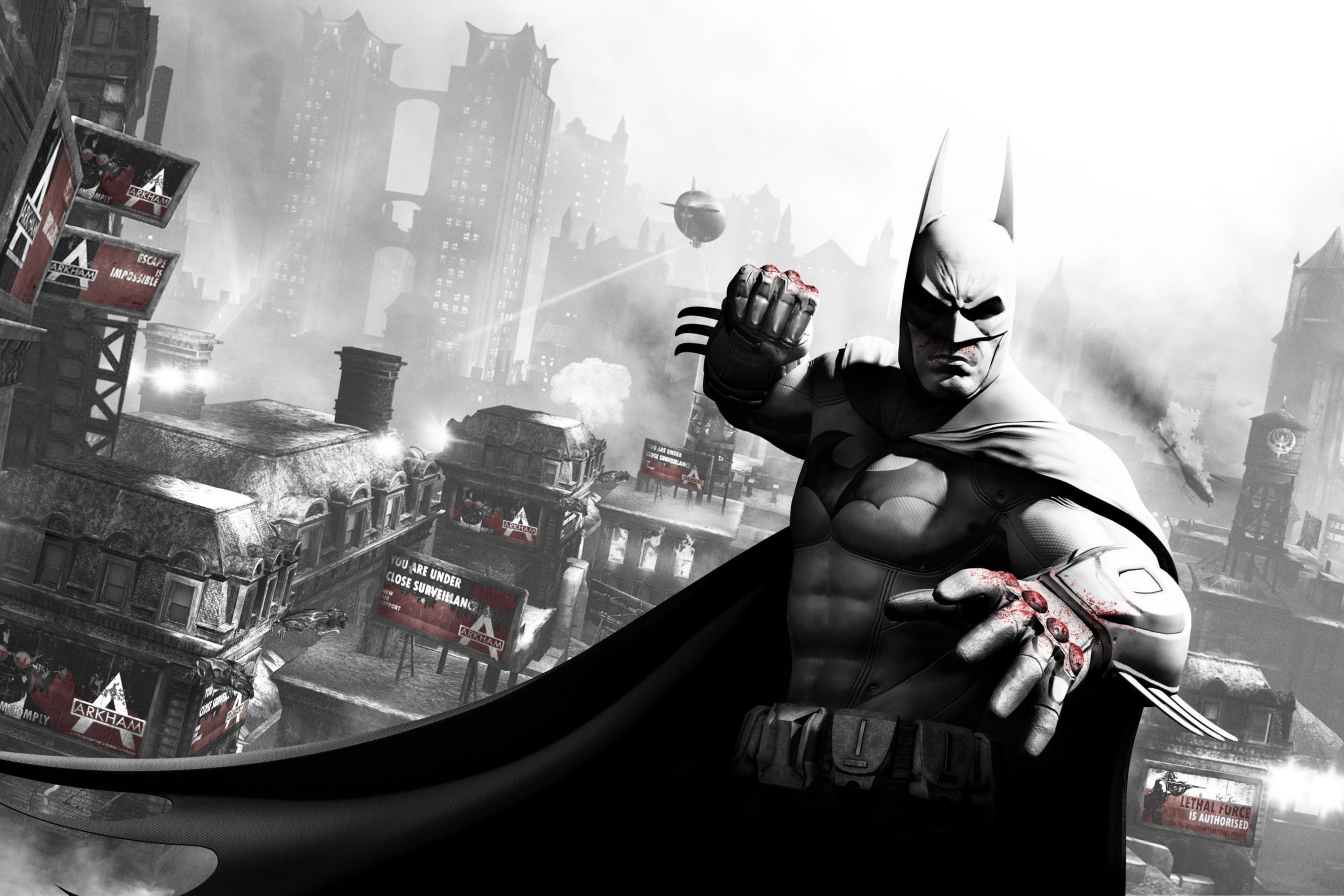 Fondo de pantalla Arkham City Batman 2880x1920