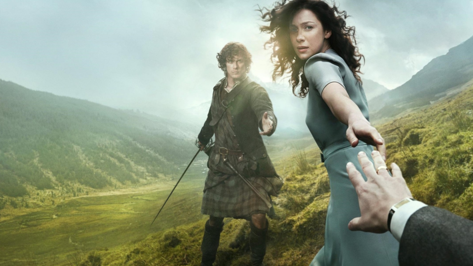 Das Outlander (TV series) Wallpaper 1600x900