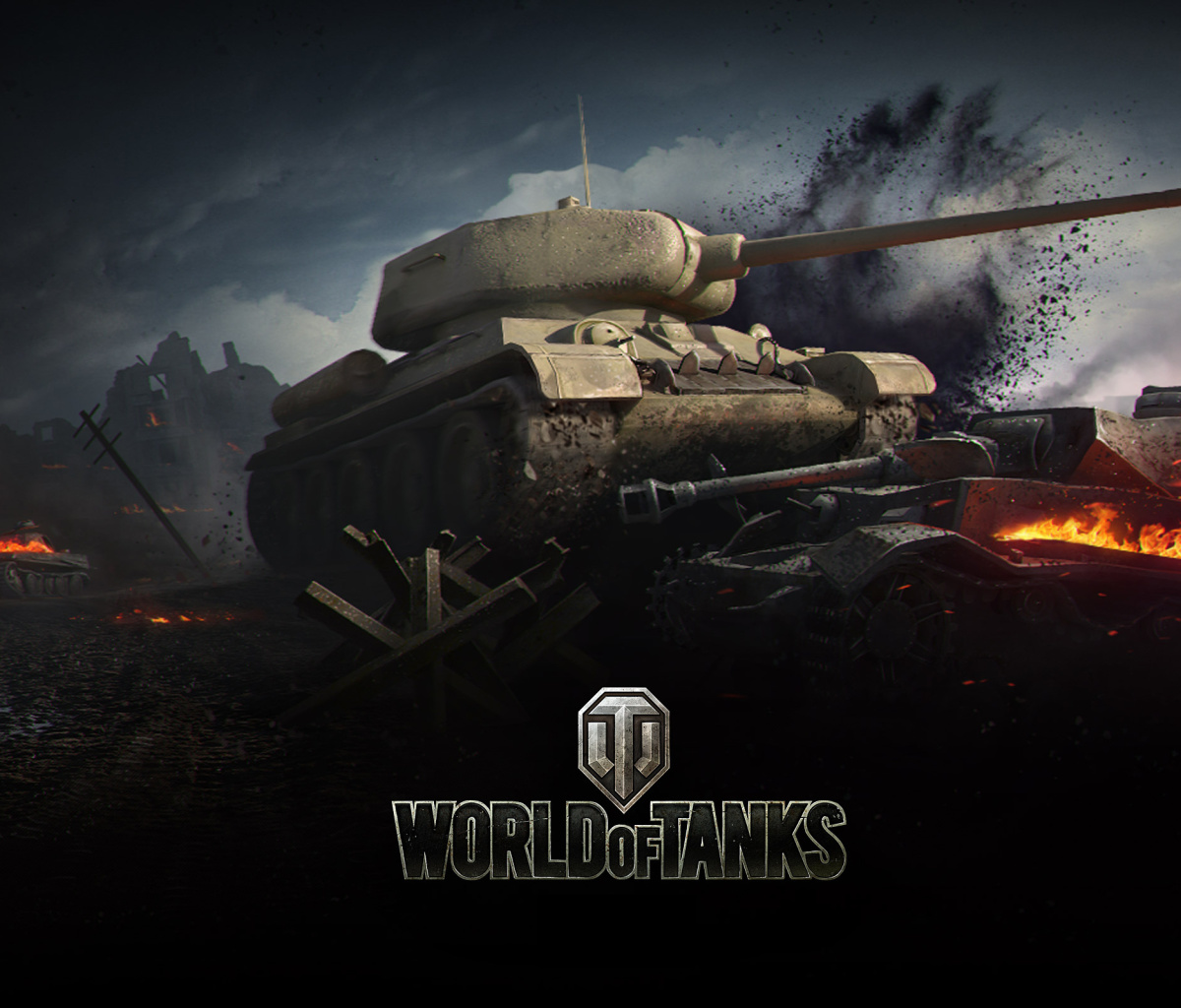 Fondo de pantalla World of tanks T34 85 1200x1024
