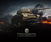 Das World of tanks T34 85 Wallpaper 176x144