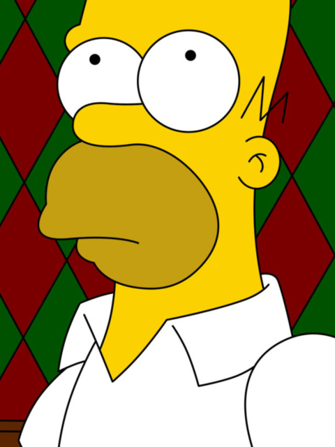 Обои Homer Simpson 480x640