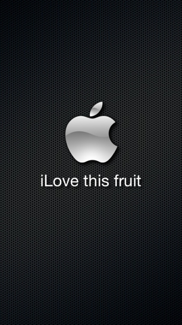 Sfondi I Love This Fruit 360x640