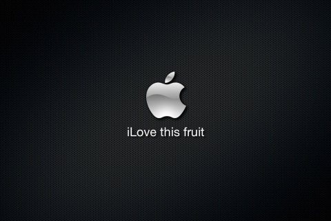 Das I Love This Fruit Wallpaper 480x320