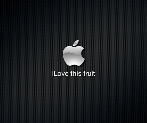 Sfondi I Love This Fruit 480x400
