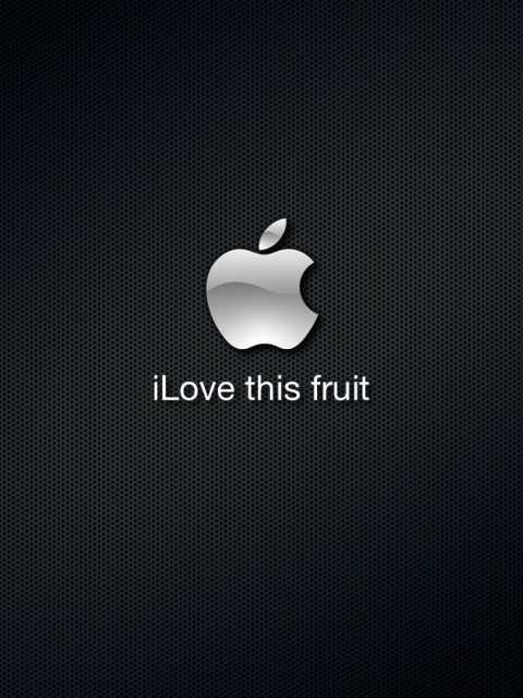 Sfondi I Love This Fruit 480x640
