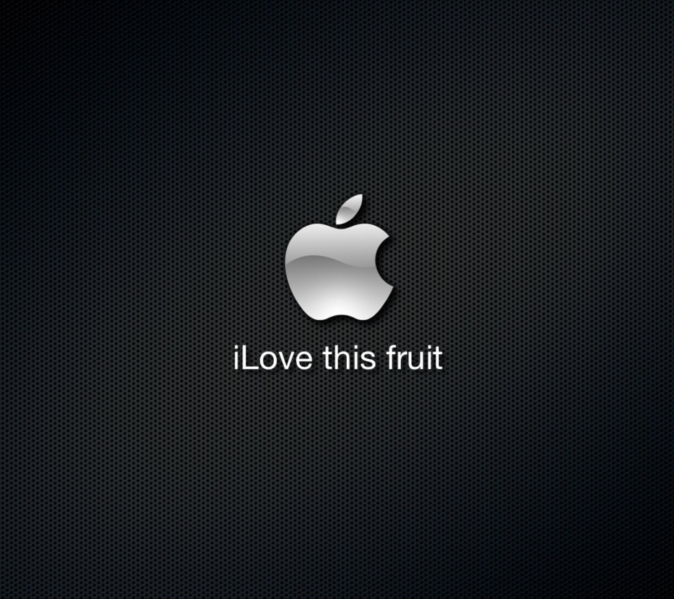 Das I Love This Fruit Wallpaper 960x854