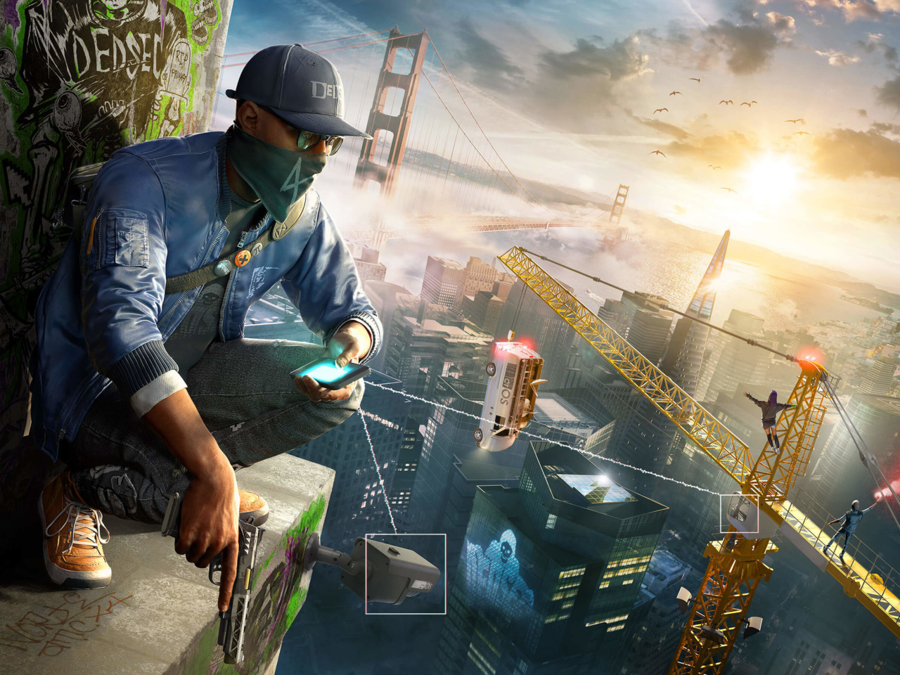 Fondo de pantalla Watch Dogs 2 1280x960