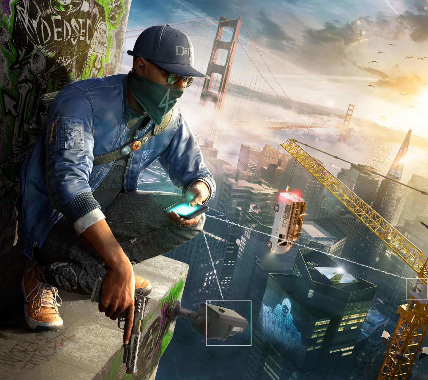 Sfondi Watch Dogs 2 1440x1280